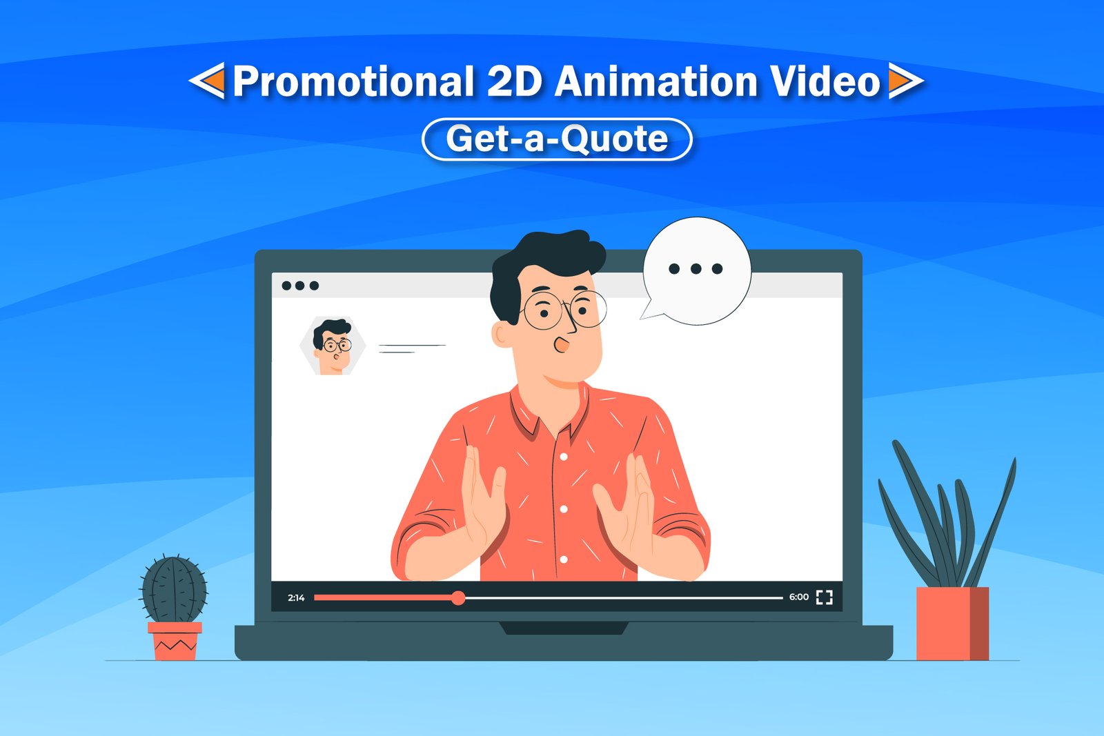 Promotional 2D animation video